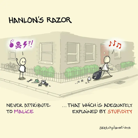 Hanlon's Razor